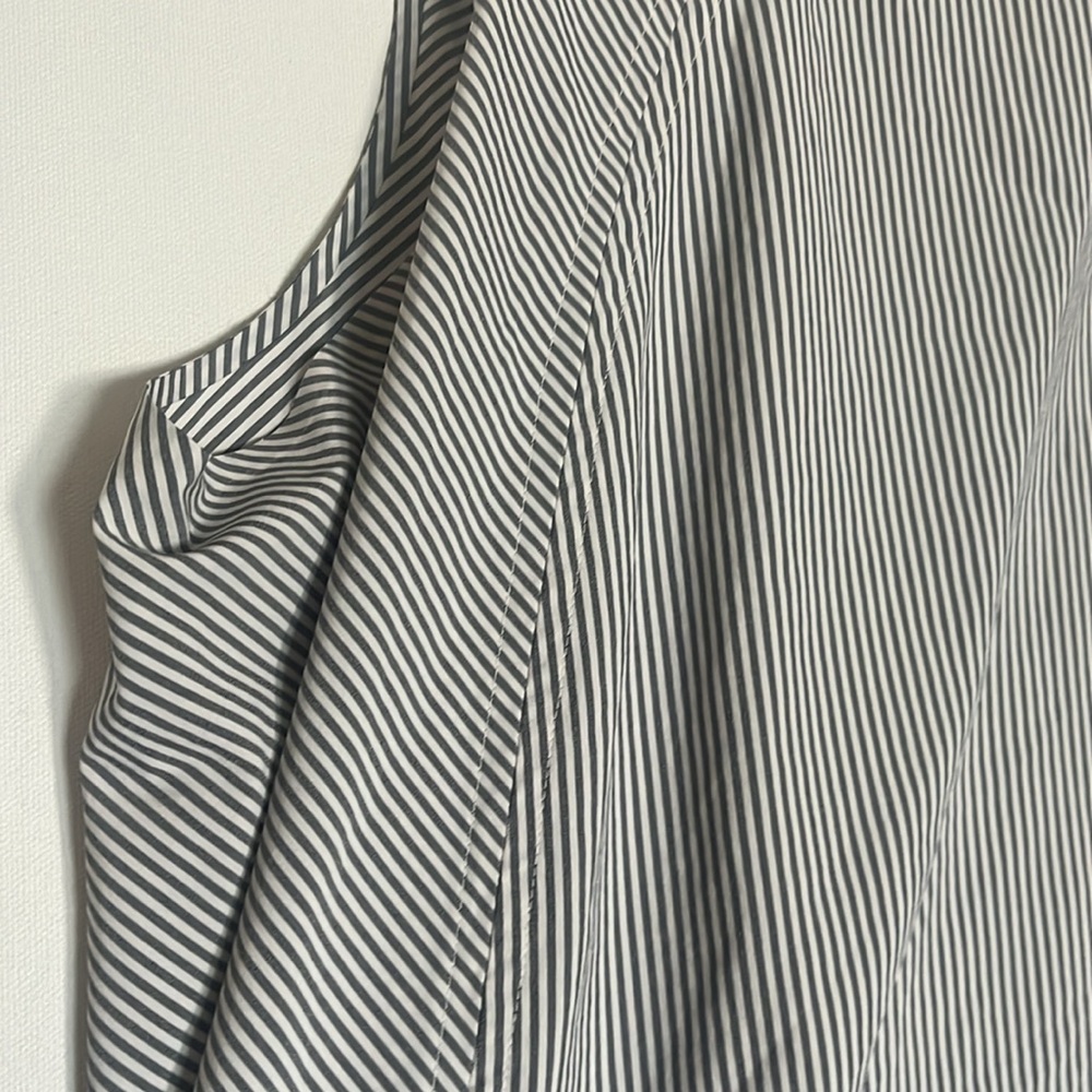 Athleta Gray and White Striped Tank Top - Picture 5 of 9